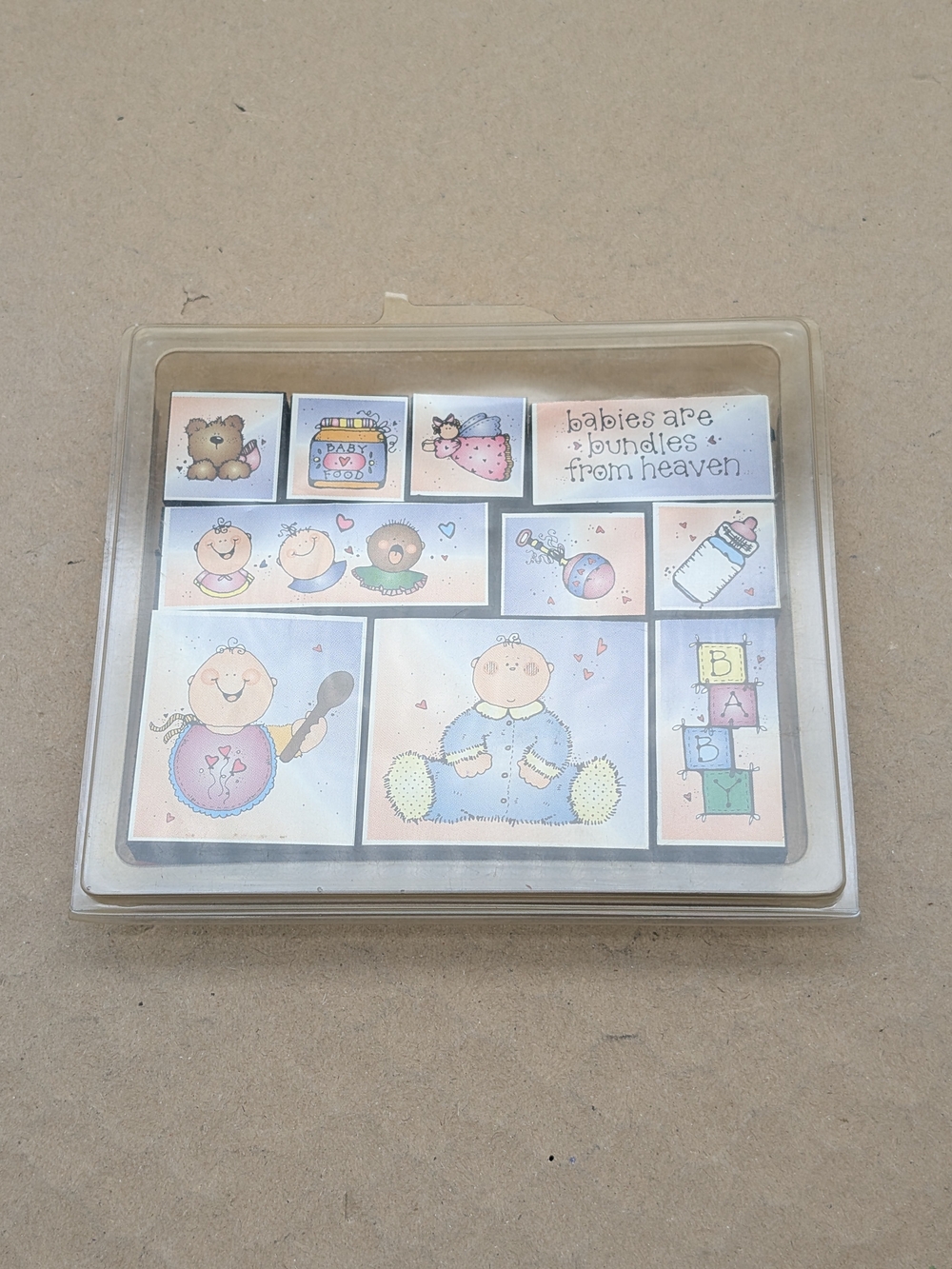XX DJ Inkers Babies Are Bundles from Heaven Set. Unused